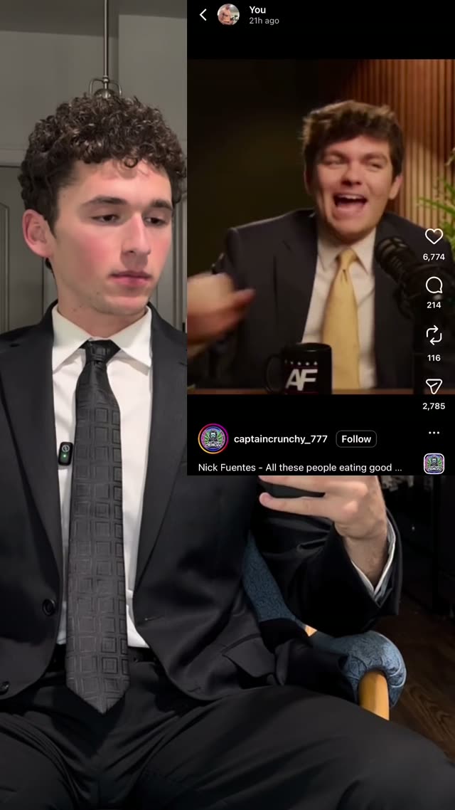 What is Nick doing?