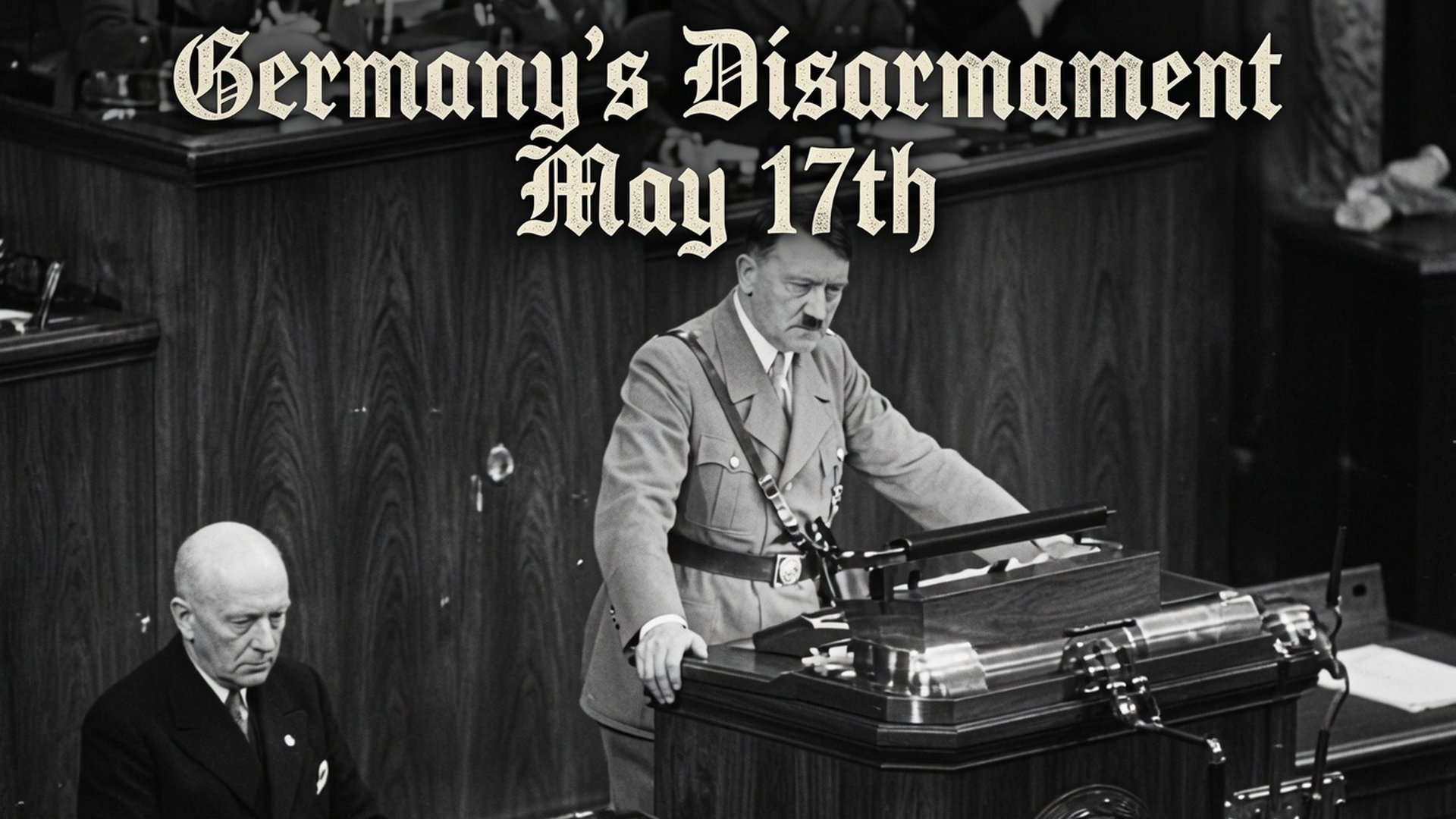 Germany's Disarmament May 17th
