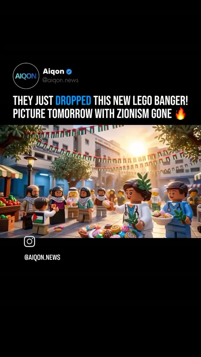 Lego song - Picture tomorrow with zionism gone