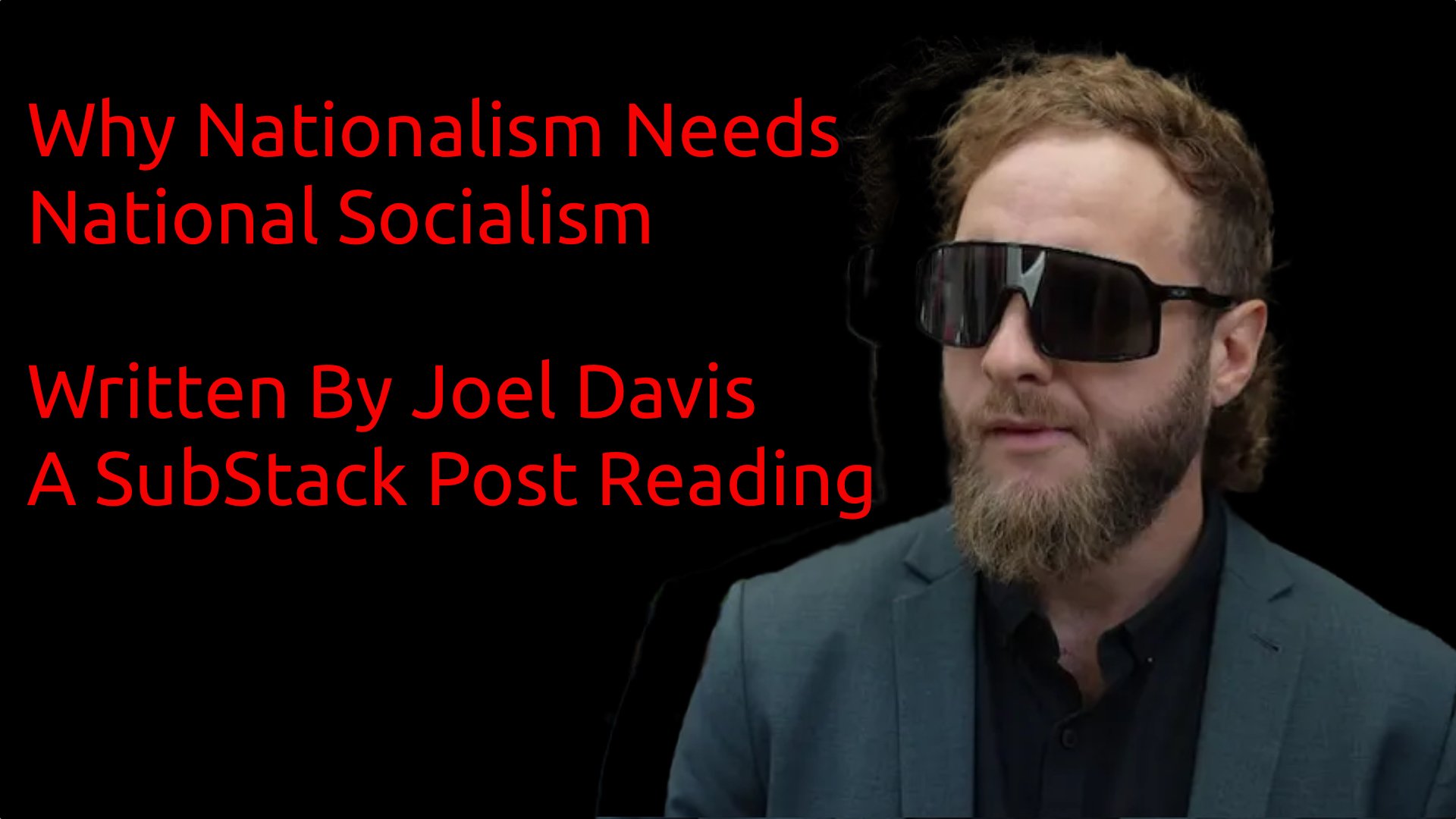Why Nationalism Needs National Socialism - Audio Book